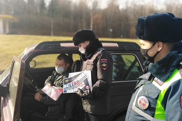 В Смоленской области сотрудники ГИБДД провели акцию «Встречная полоса»