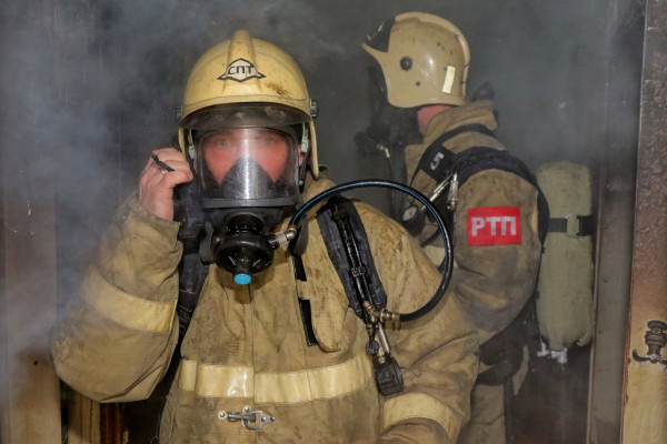 В Смоленске в доме на улице Лавочкина тушили пожар