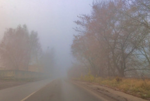 В Смоленске объявили «жёлтый» уровень опасности из-за тумана и гололедицы