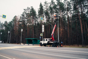 Более двух километров линий электроосвещения установят вдоль федеральных трасс в Смоленской области