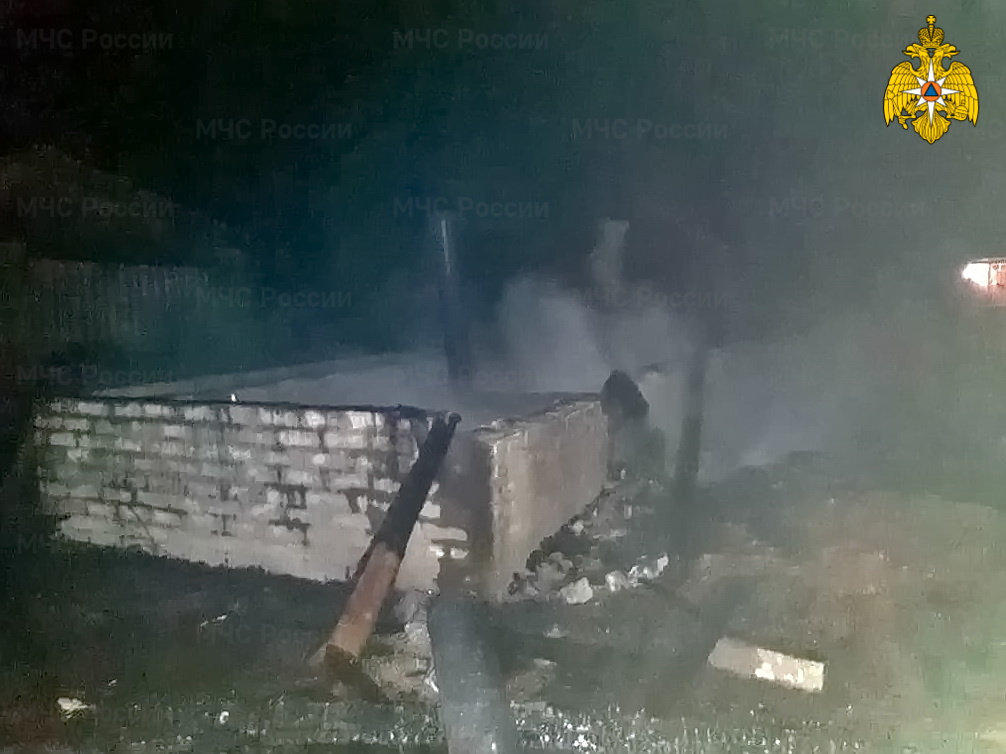 В Сычевском районе при пожаре погиб мужчина