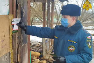 Жителям Кардымовского района напомнили о пожарной безопасности