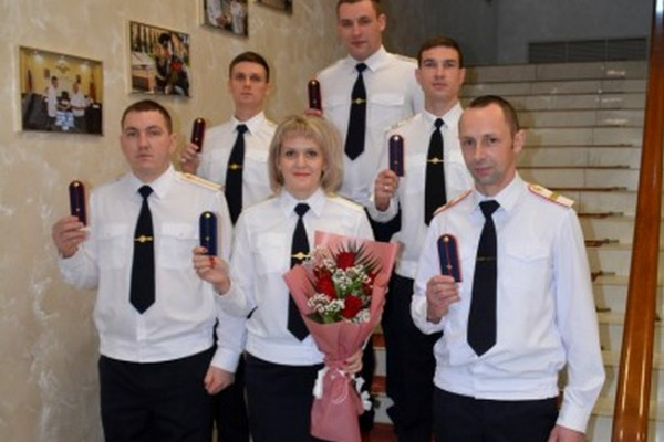 В Смоленске молодым сотрудникам органов внутренних дел присвоили первые офицерские звания