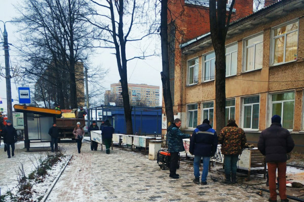 В Смоленске на улице Николаева установят новые торговые ряды