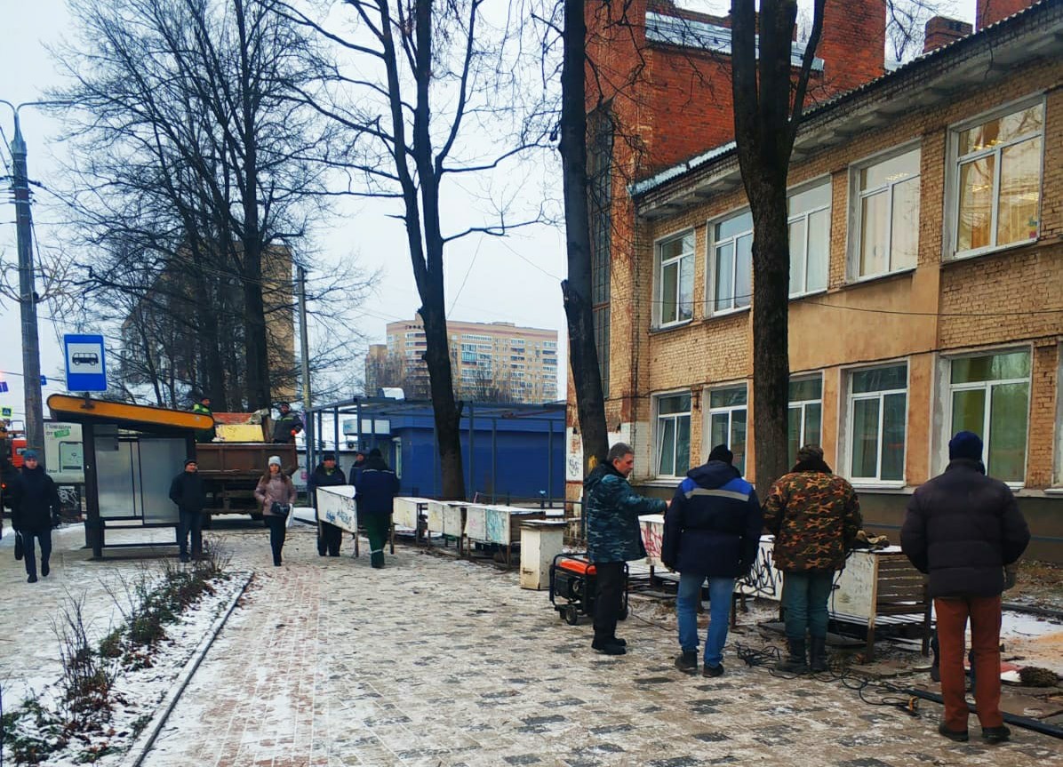 В Смоленске на улице Николаева установят новые торговые ряды