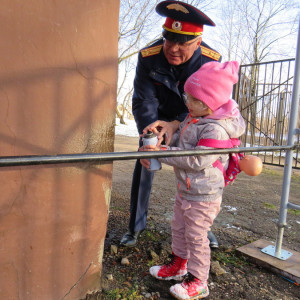 В Смоленске торжественно открыли граффити с портретом ветерана