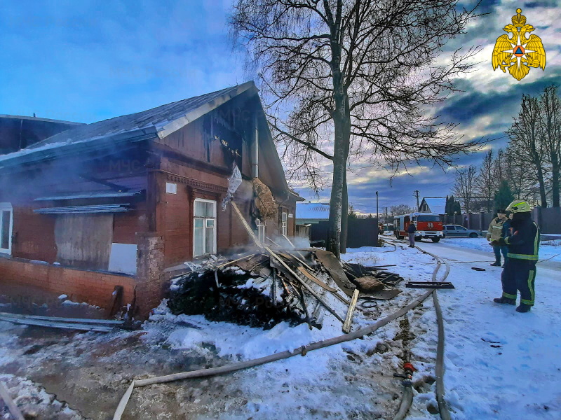 Стали известны подробности пожара в Промышленном районе Смоленска