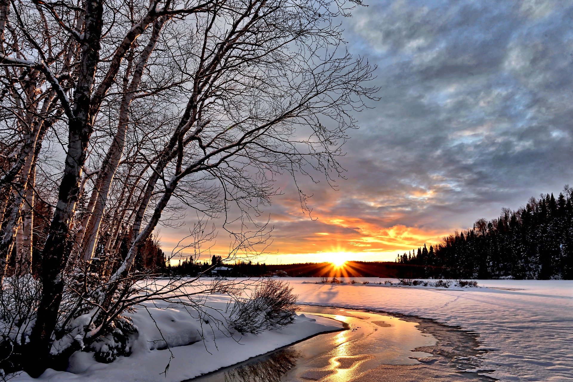 В Смоленской области 13 декабря ожидаются мокрый снег и гололедица