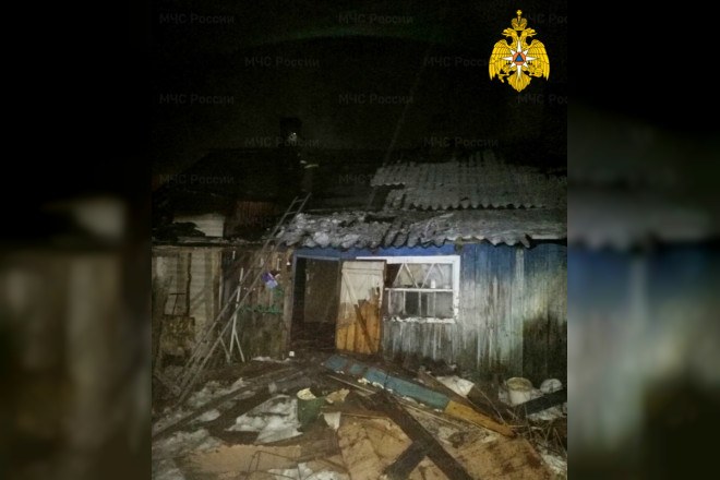 В Смоленской области при пожаре в жилом доме погиб мужчина