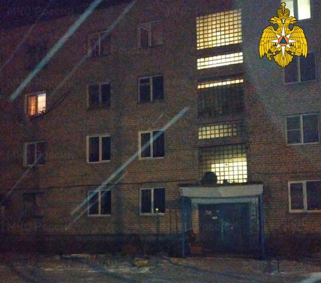 В Руднянском районе в поселке Чистик произошел пожар в квартире