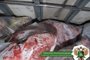 В Смоленскую область пытались незаконно ввезти 300 кг говядины