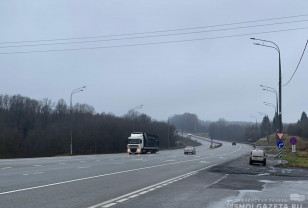 Ранним утром в Сафоновском районе столкнулись два грузовых автомобиля