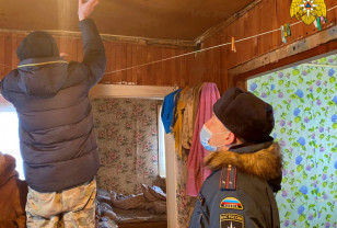 В Вяземском районе многодетным семьям установили пожарные извещатели
