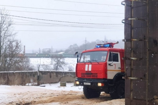 В Смоленске на улице Ломоносова случился пожар