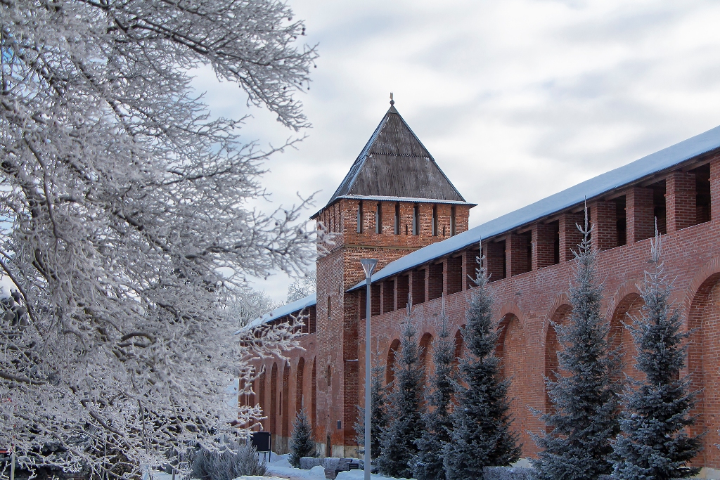 В новогодние праздники музей «Смоленская крепость» посетили гости из разных уголков России