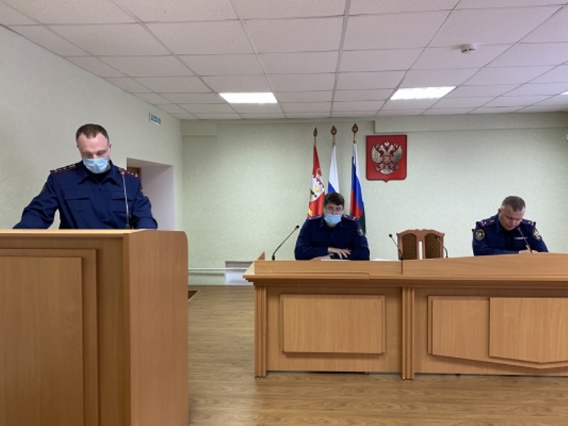  В Смоленске Анатолий Уханов провел оперативное совещание в Следственном комитете