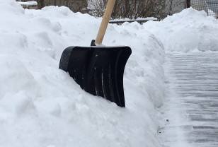 В Смоленске мобильные бригады помогают убирать дворы от снега