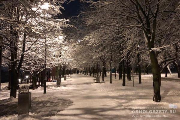 В Смоленской области температура воздуха ночью местами опустится до -18°C