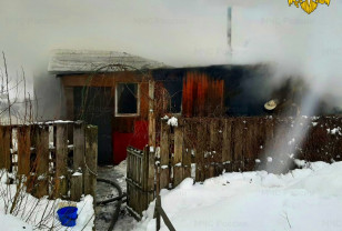 В садовом товариществе «Эдельвейс» в городе Ярцево горел дачный дом