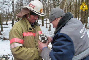 В Смоленской области добровольцев за неделю два раза привлекли к тушению пожаров