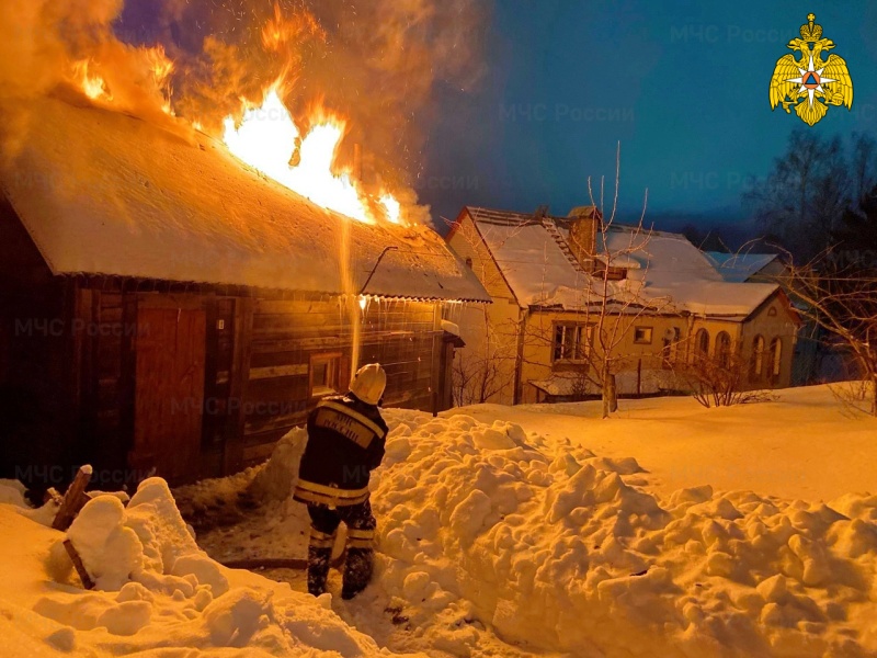 131 пожар зарегистрировали в Смоленской области в январе