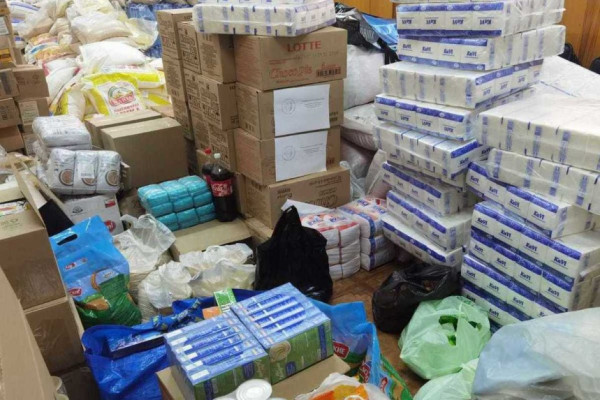 В Смоленске открылись дополнительные пункты сбора гуманитарной помощи для жителей Донбасса