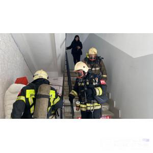 В смоленском бизнес-центре прошли пожарно-тактические учения