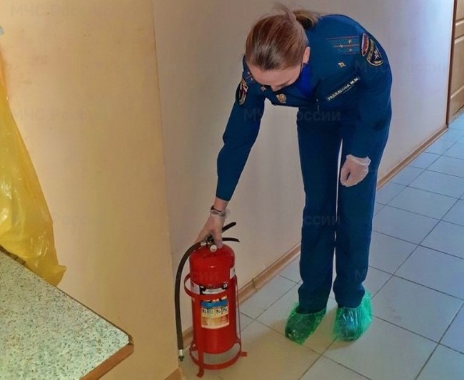 На Смоленщине дом-интернат для престарелых и инвалидов проверили на соблюдение мер пожарной безопасности
