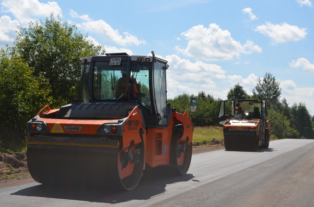 В Глинковском районе Смоленской области отремонтируют дорогу