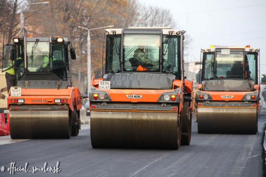 В Смоленске идёт подготовка к ремонту улиц Лавочкина и Автозаводская 