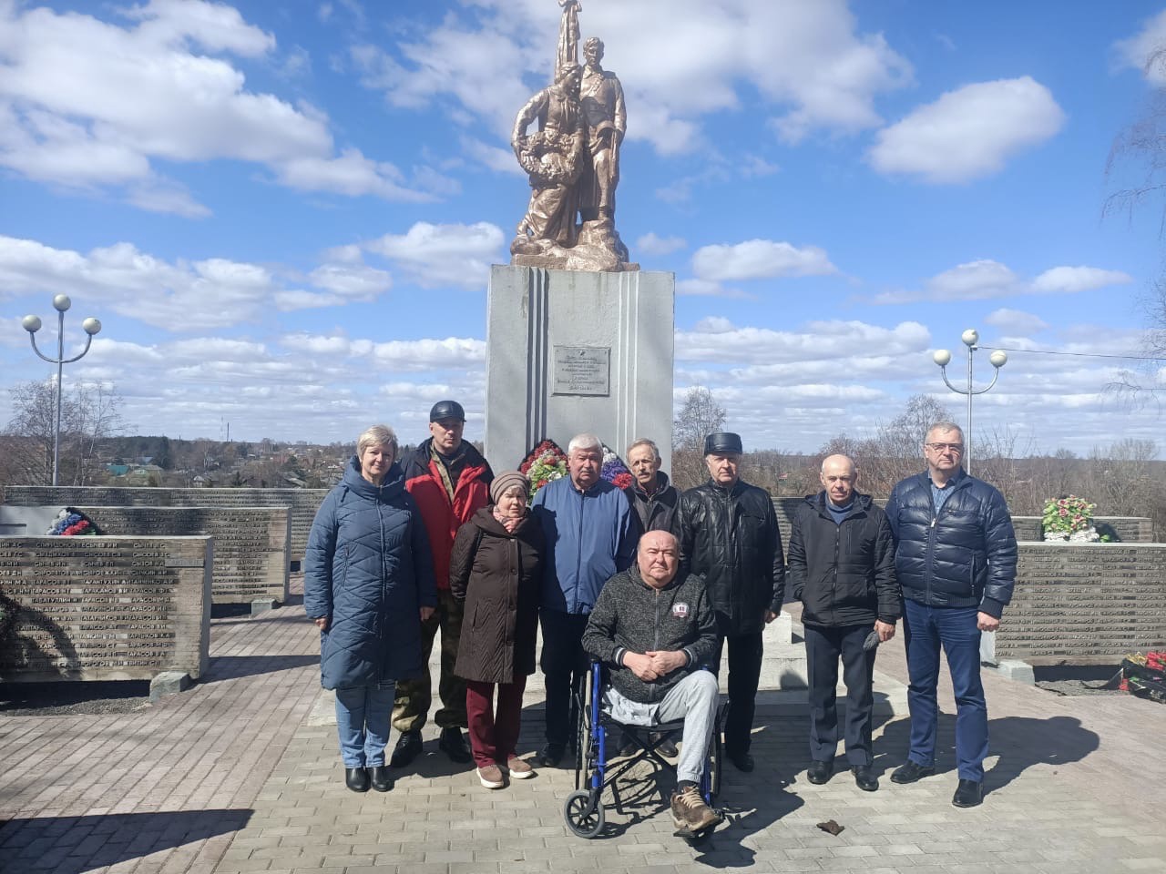 Представители ветеранских организаций Смоленской области почтили память Александра Мамкина