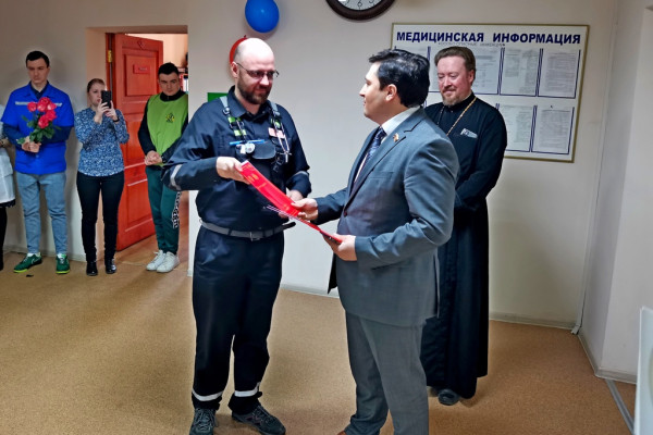 5 сотрудников станции скорой помощи получили Почётные грамоты города-героя Смоленска