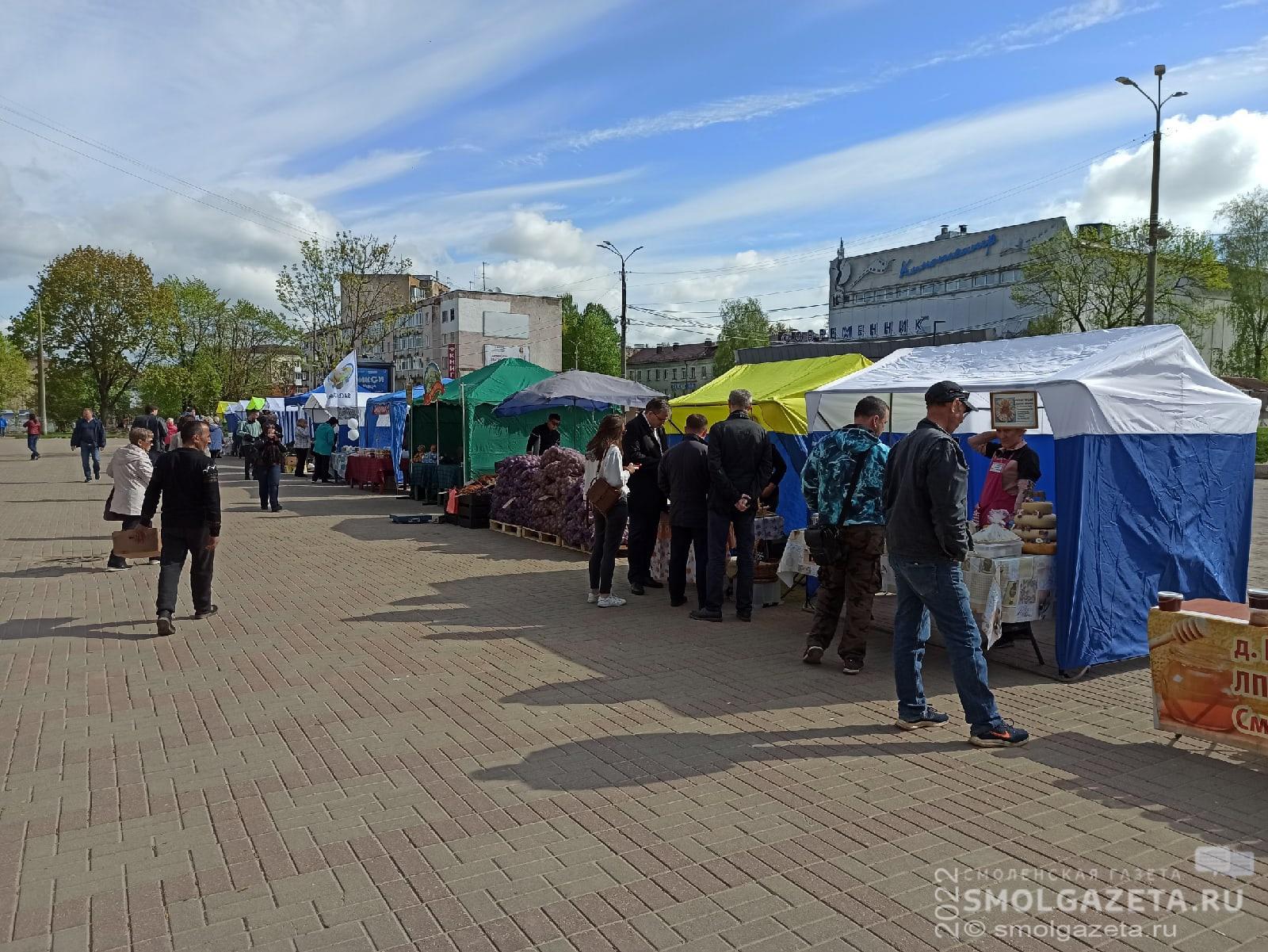 130 сельскохозяйственных ярмарок выходного дня уже прошло на Смоленщине