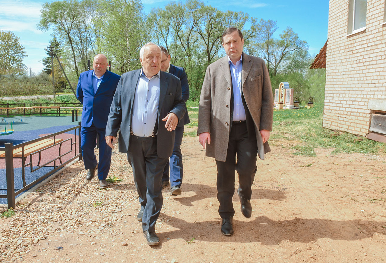 Как в деревне Жичицы Смоленской области реализован проект благоустройства в рамках госпрограммы