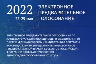 Завершается электронное предварительное голосование «Единой России» в Смоленске