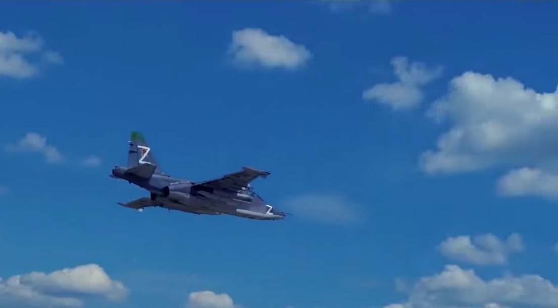 Министерство обороны России показало боевую работу экипажей штурмовиков Су-25 