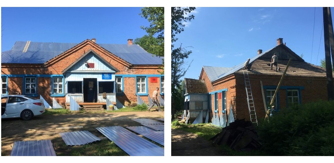 Благоустройство сельских домов культуры в Смоленской области идёт по графику