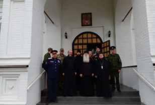 Смоленские и витебские казаки посетили обитель преподобного Герасима Болдинского
