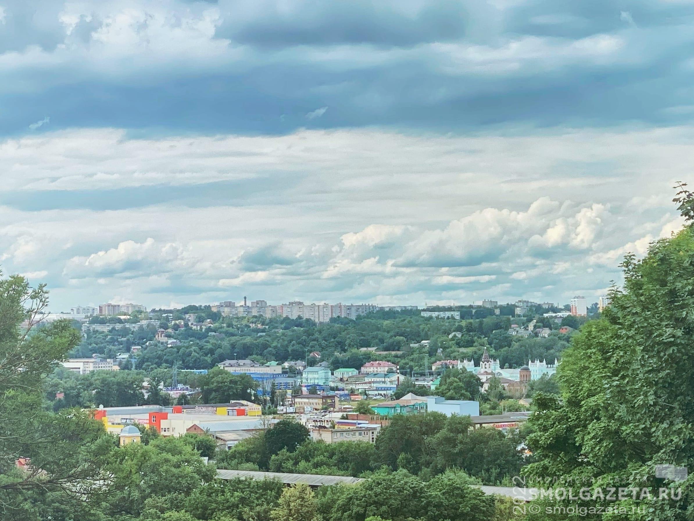 10 июля в Смоленске ожидаются кратковременные освежающие дожди и грозы