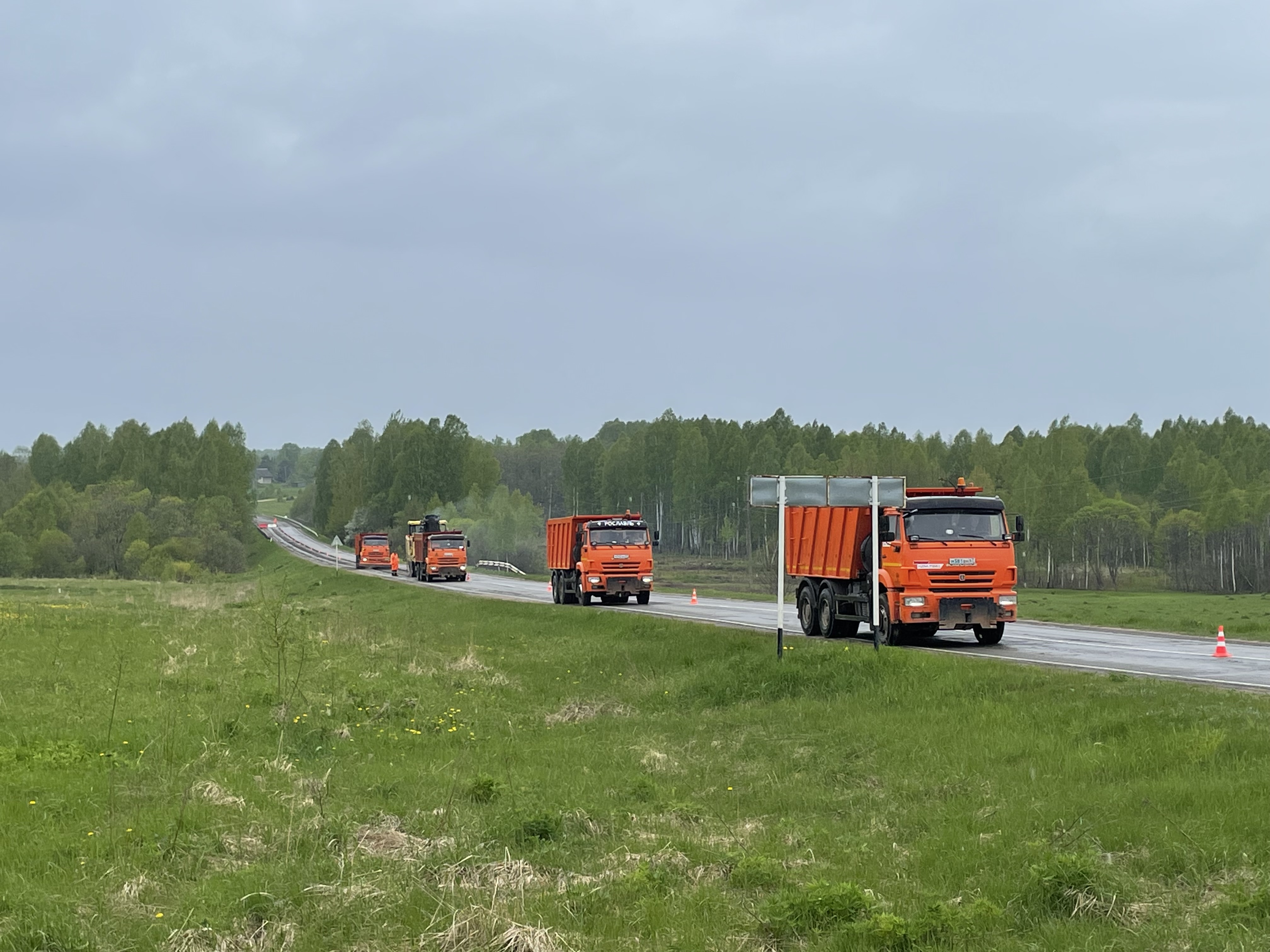В Смоленской области досрочно завершили ремонт пятнадцатикилометрового участка трассы А-130