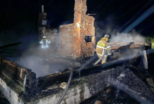При пожаре в жилом доме Темкинского района погиб мужчина