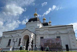 В Гагарине освятили отреставрированный Благовещенский собор