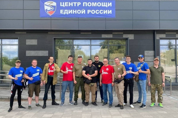 Смоленские депутаты от «Единой России» находятся с гуманитарной миссией в Харьковской области