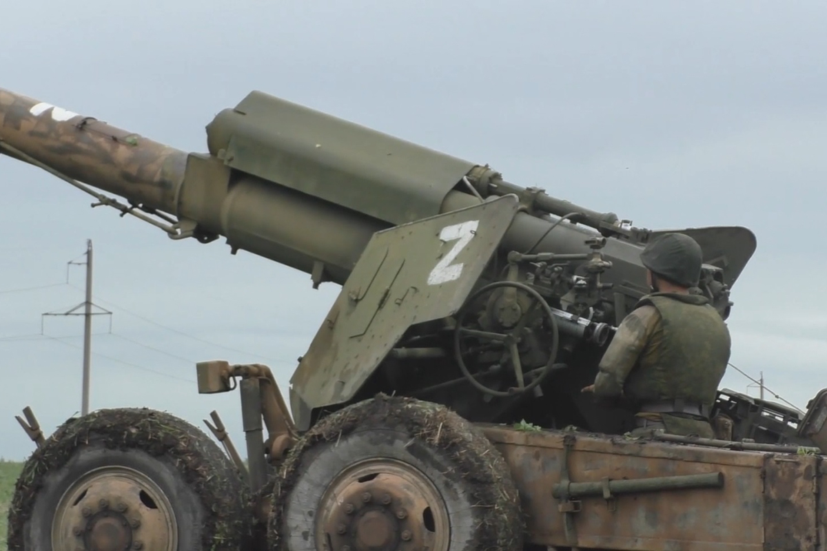 Минобороны РФ показало кадры боевой работы артиллерии ДНР