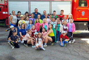МЧС провело мероприятие по пожарной безопасности для школьников города Сафоново