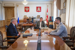 Губернатор провел рабочую встречу с руководителем Смоленского госуниверситета спорта