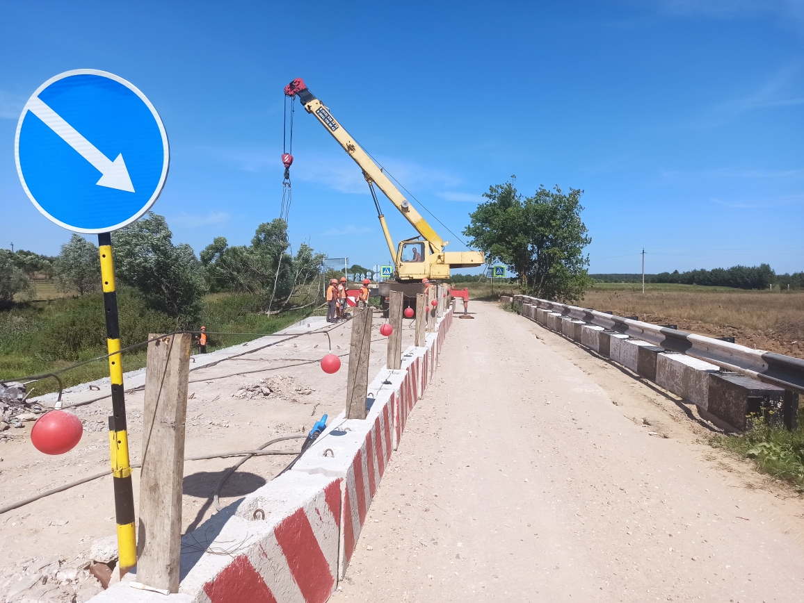 11 мостов ремонтируют на региональных дорогах Смоленщины по национальному проекту 