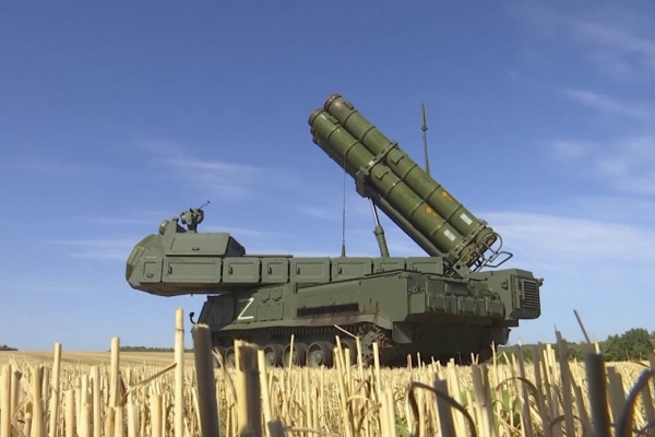 Минобороны опубликовало кадры боевой работы расчетов российских ЗРК «Бук-М3»