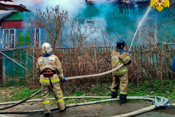 В деревне Валутино Смоленского района случился пожар