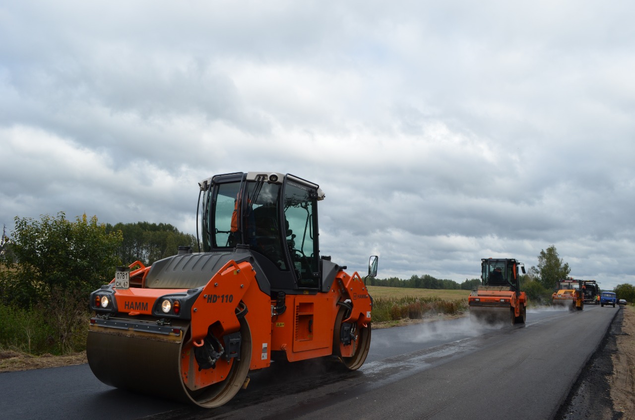 27 региональных дорог общей протяженностью более 260 км отремонтируют в этом году на Смоленщине
